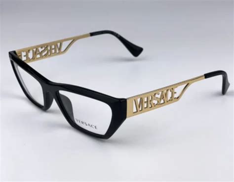 versace black reading glasses